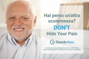 “Non soffrire in silenzio”: Gambless svela nuova campagna contro la ludopatia